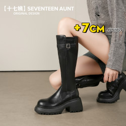 顯腿細大筒圍加寬版長筒靴女2025新款爆款超火騎士靴胖mm粗腿女靴