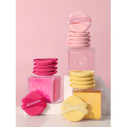 郭小妞黃油雙絲帶氣墊粉撲粉底液專用乾濕兩用工具遇水變大工具