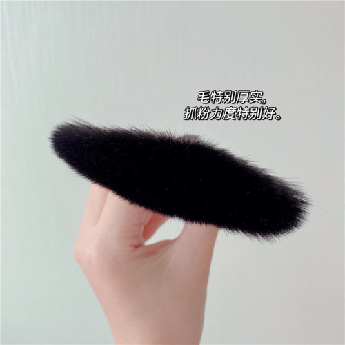 錢小姐。超大號巨軟刷毛扇形散粉刷定妝粉刷全臉刷化妝刷餘粉掃傘