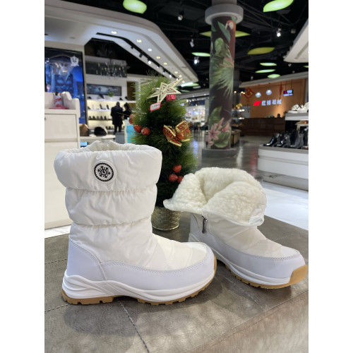 (雪花女款)出口3防寒雪地靴防水防滑保暖雪地靴