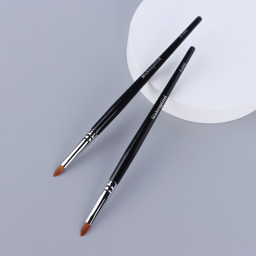 魅女郎S242脣刷勾勒脣形化妝師專用暈染脣部口紅筆刷一支裝化妝刷