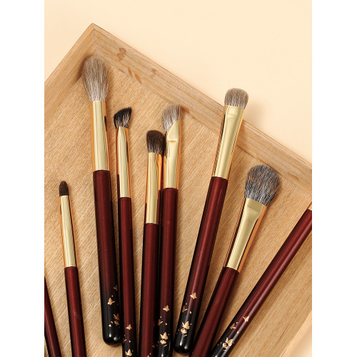 見刷如面面部刷JS70-JS89灰羊毛山兔毛朝鮮尾黃狼玉毛眼部化妝刷