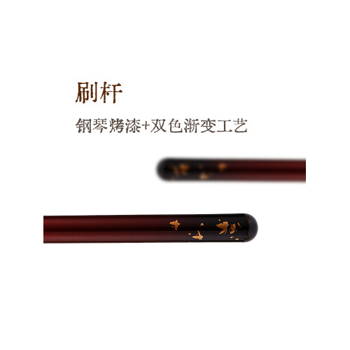 見刷如面面部刷JS70-JS89灰羊毛山兔毛朝鮮尾黃狼玉毛眼部化妝刷