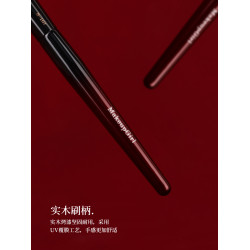 魅女郎硃釉N107小號腮紅刷扁舌形面部高光刷一支裝曬紅女化妝刷子