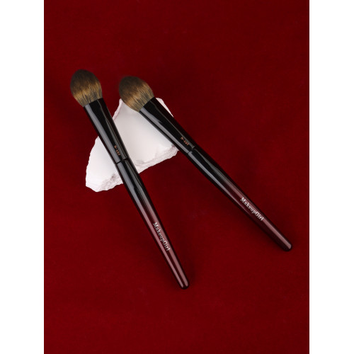 魅女郎硃釉N107小號腮紅刷扁舌形面部高光刷一支裝曬紅女化妝刷子