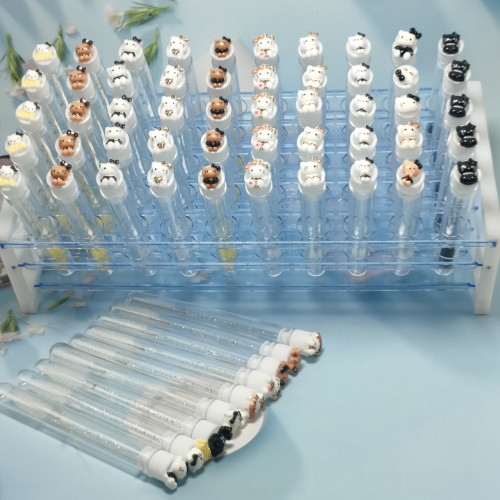 小貓咪獨立試琯裝睫毛刷美睫螺旋可攜式一次性梳子化妝刷帶透明琯 小貓咪獨立試琯裝睫毛刷美睫螺旋可攜式一次性梳子化妝刷帶透明琯