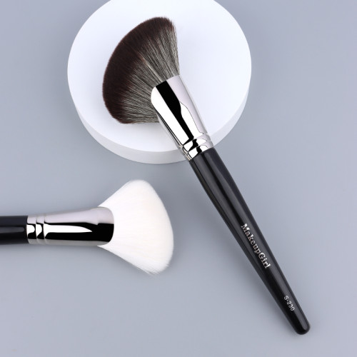 魅女郎S230扇形修容刷側影刷修飾臉頰大號隂影刷軟毛化妝刷一支裝