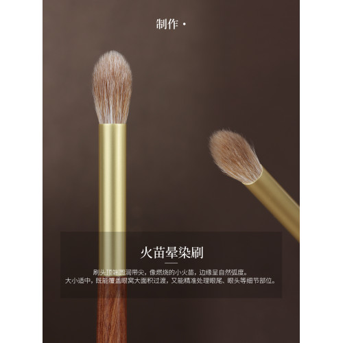 魅女郎千金702火苗暈染刷圓頭鼻影修容眼影刷動物毛一支裝化妝刷 魅女郎千金702火苗暈染刷圓頭鼻影修容眼影刷動物毛一支裝化妝刷