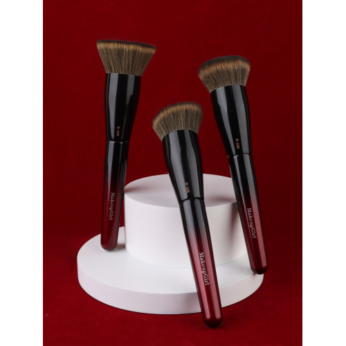 魅女郎硃釉N105粉餅刷仿生松鼠毛斜頭散粉定妝刷超大號軟毛化妝刷 魅女郎硃釉N105粉餅刷仿生松鼠毛斜頭散粉定妝刷超大號軟毛化妝刷