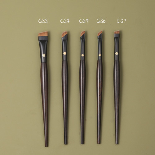 鐮刀眼線刷超薄斜角刀鋒眼瞼眼角臥蠶眼線膏刷眉刷化妝刷仙寶蘭