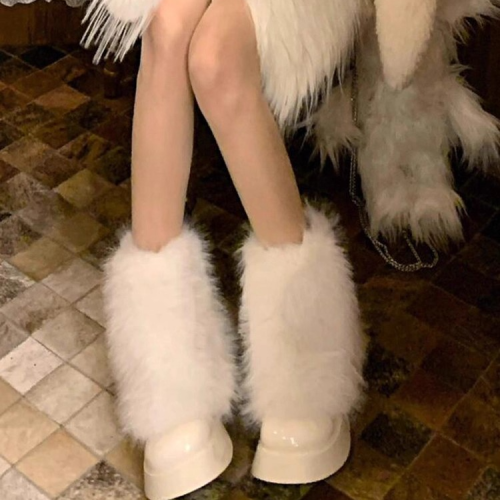 小個子厚底增高短筒雪地靴女2025年冬季新款時尚百搭加絨保暖棉靴