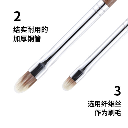 菲絲加芬光與影系列YY26 YY29遮瑕刷淚溝提亮刷 舌形遮瑕刷 菲絲加芬光與影系列YY26 YY29遮瑕刷淚溝提亮刷 舌形遮瑕刷