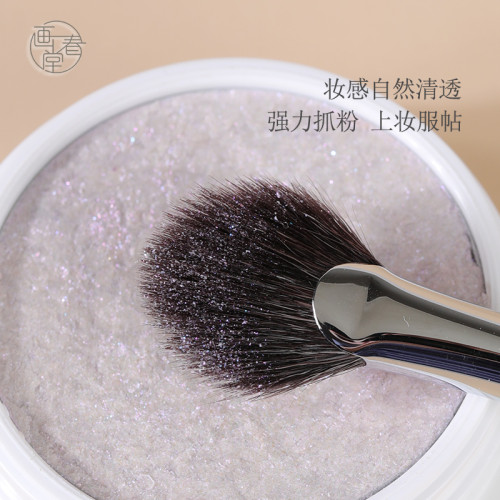 畫春堂小號扇形高光刷H512動物毛細節面中面部提亮刷定妝化妝刷子