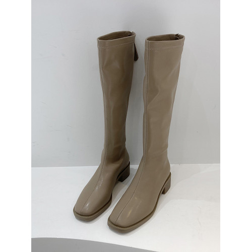 馬丁靴女春秋單靴2026年新款騎士靴高筒長靴網紅瘦瘦靴鞋子長筒靴