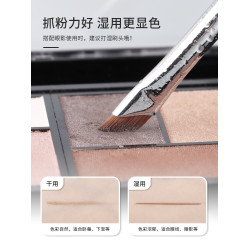 魅女郎M01刀鋒眼線刷超薄極細眼瞼下至臥蠶刷斜角眉刷媚女化妝刷