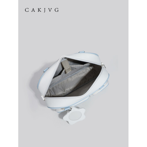 CAKJVG動漫可愛少女痛包雙肩包2025新款學院風吧唧娃包單肩斜後後背包