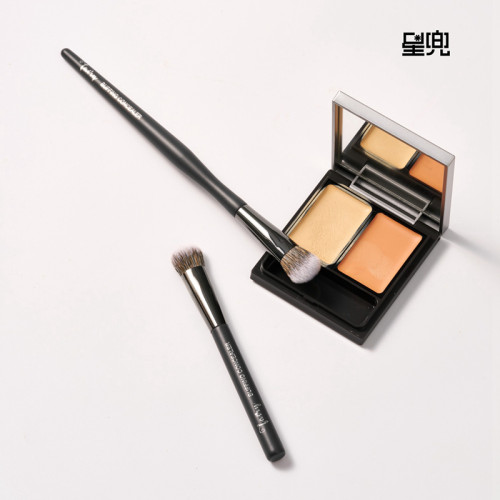 星兜圓胖遮瑕刷 厚實蓬松 淚溝法令紋遮蓋 斑點痘印遮蓋化妝刷