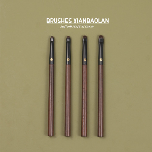 仙寶蘭J271毒家黑馬毛精細眼線刷細節眼影刷臥蠶下眼影眼尾暈染 仙寶蘭J271毒家黑馬毛精細眼線刷細節眼影刷臥蠶下眼影眼尾暈染