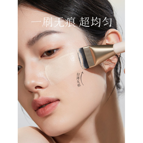 古迪一字型粉底刷扁頭不吃粉滄州無痕刀鋒平頭化妝上妝刷子粉底液 古迪一字型粉底刷扁頭不吃粉滄州無痕刀鋒平頭化妝上妝刷子粉底液