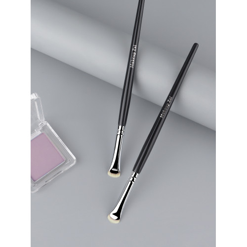 魅仔K180月牙形眼線刷一筆勾勒下至臥蠶刷極細扁頭眉刷刀鋒化妝刷