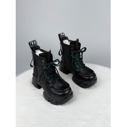 厚底增高羊毛雪地靴女防滑2025冬季新款防寒保暖大棉鞋加絨厚棉靴