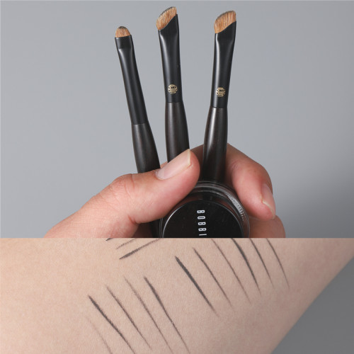 G27仙寶蘭黃狼尾鐮刀形眼線刷下至眼瞼眼角臥蠶斜角刀鋒眼線膏刷 G27仙寶蘭黃狼尾鐮刀形眼線刷下至眼瞼眼角臥蠶斜角刀鋒眼線膏刷