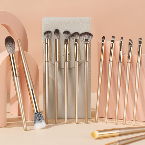 滄州眼影套刷新手初學者軟毛刀鋒刷眼線刷鼻影淚溝細節化妝刷包