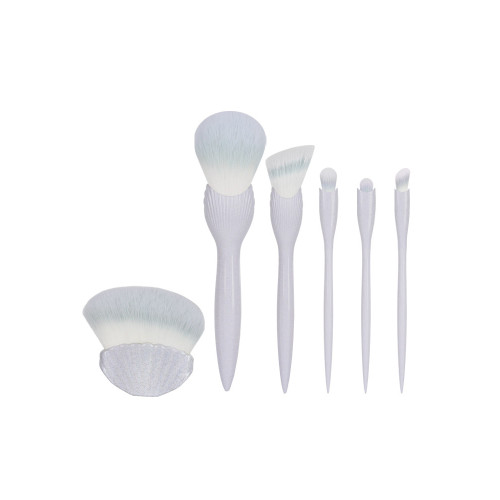 LADES/藍蒂絲6支北極星化妝刷套刷眼部新手可攜式散粉刷 修容刷工具