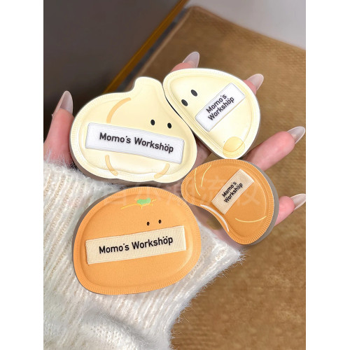 毛吉吉Momo's Workshop便當系列大橘大利蒜蒜拇指粉撲乾濕兩用女