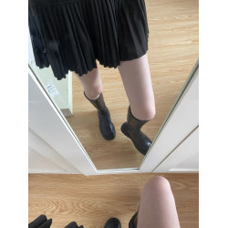 長腿叔叔胖mm粗腿大筒圍不過膝長筒靴女顯瘦長靴子厚底高筒騎士靴