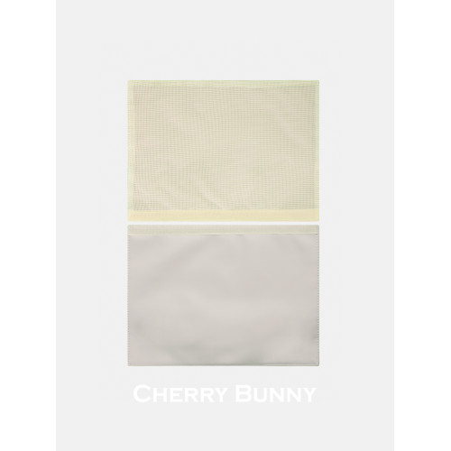 櫻桃兔CherryBunny V字蝴蝶系列 單肩斜背絲帶痛包 PU 象牙白色 櫻桃兔CherryBunny V字蝴蝶系列 單肩斜背絲帶痛包 PU 象牙白色