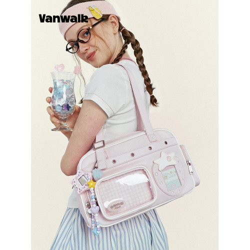 VANWALK Fruit Power大容量吧唧二次元日常小食量痛包手提單肩包