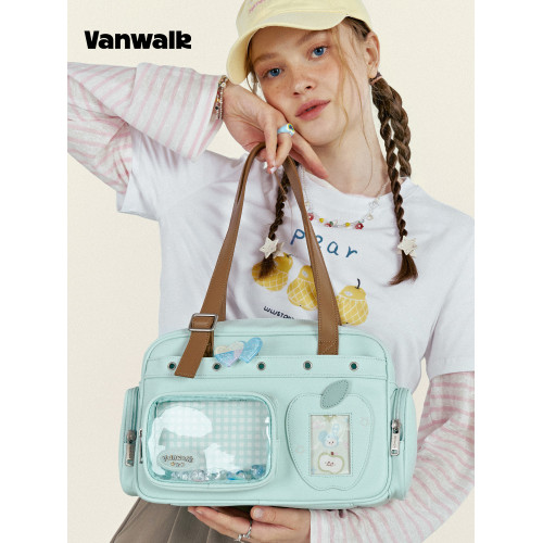 VANWALK Fruit Power大容量吧唧二次元日常小食量痛包手提單肩包