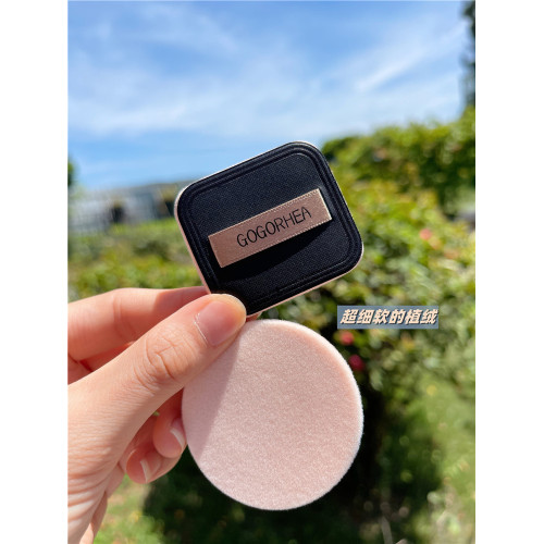 RHEA|高檔kiko/nars替換粉撲2片專用薄款植絨粉餅方形/圓形乾粉撲