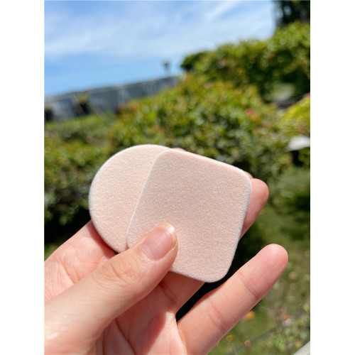 RHEA|高檔kiko/nars替換粉撲2片專用薄款植絨粉餅方形/圓形乾粉撲