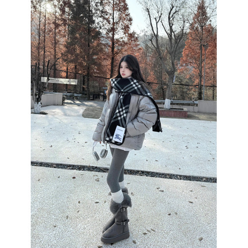 保暖灰色雪地靴女款2026新款冬季爆款加絨加厚東北長筒棉鞋女厚底 保暖灰色雪地靴女款2026新款冬季爆款加絨加厚東北長筒棉鞋女厚底