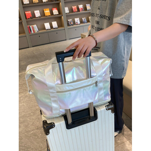 短途旅行包女手提出差大容量輕便運動健身包小行李待産旅遊收納袋