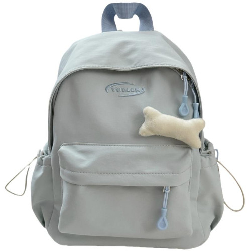 書包女生初中生2025新款高顔值藍色系高中生雙肩包旅遊輕便小後後背包