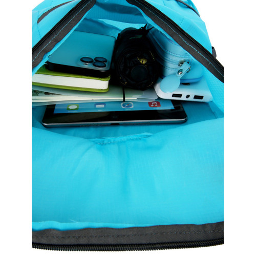 雙肩後後背包戶外旅行學生收納折曡書包防水輕便運動騎行包男女皮膚包