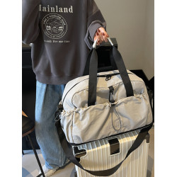 手提行李包可上飛機女士高顔值登機專用初高中生住校輕便款旅行包