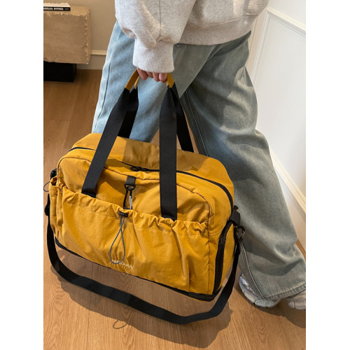 手提行李包可上飛機女士高顔值登機專用初高中生住校輕便款旅行包