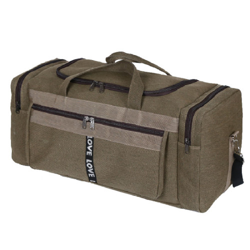 帆布包大容量旅行包手提戶外復古行李袋男女民工裝衣服大布包單肩