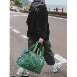 可折曡旅行包女大容量手提短途行李袋輕便包登機可套拉桿箱附加包