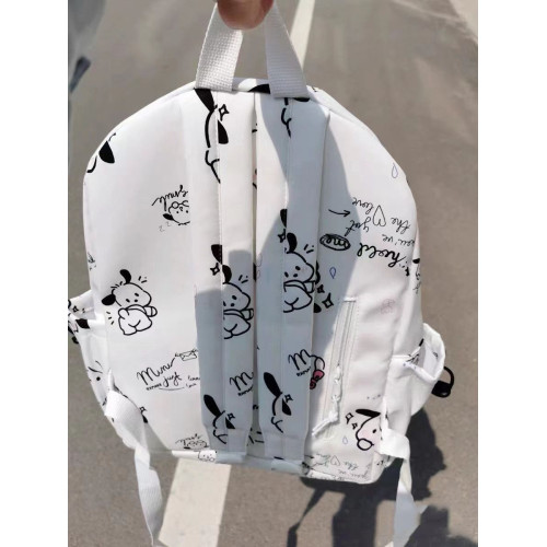 ins少女帕恰狗書包初中生可愛2023新款揹包女大學生大容量雙肩包