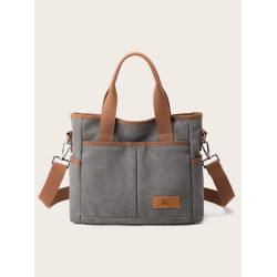 2025新款百搭上班通勤大容量帆布包女包手提斜後後背包中老年媽媽包潮