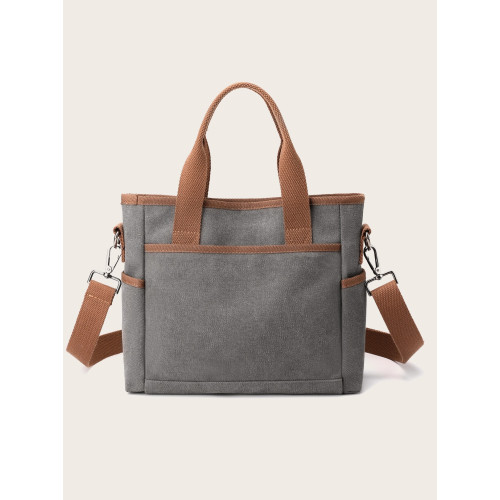 2025新款百搭上班通勤大容量帆布包女包手提斜後後背包中老年媽媽包潮