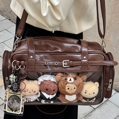 【餘量掉落】小紀野中號原創製服痛包單肩追星大食量學生日常斜背