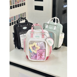 木與石日常款外出小痛包雙肩包娃用20cm娃包書包可放娃小型後後背包