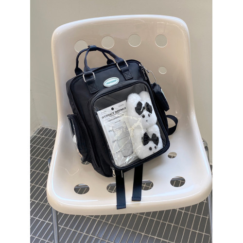 木與石日常款外出小痛包雙肩包娃用20cm娃包書包可放娃小型後後背包