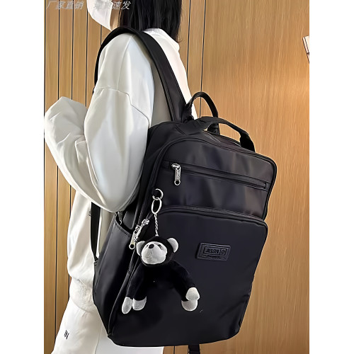 雙肩包女上班通勤16寸14寸筆記型電腦書包出遊大容量防水牛津布女
